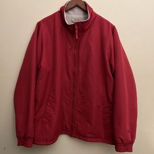 Cabela's Jacket Outerwear 3 Season Coat Zip Front Fleece Lined Women's XL Red